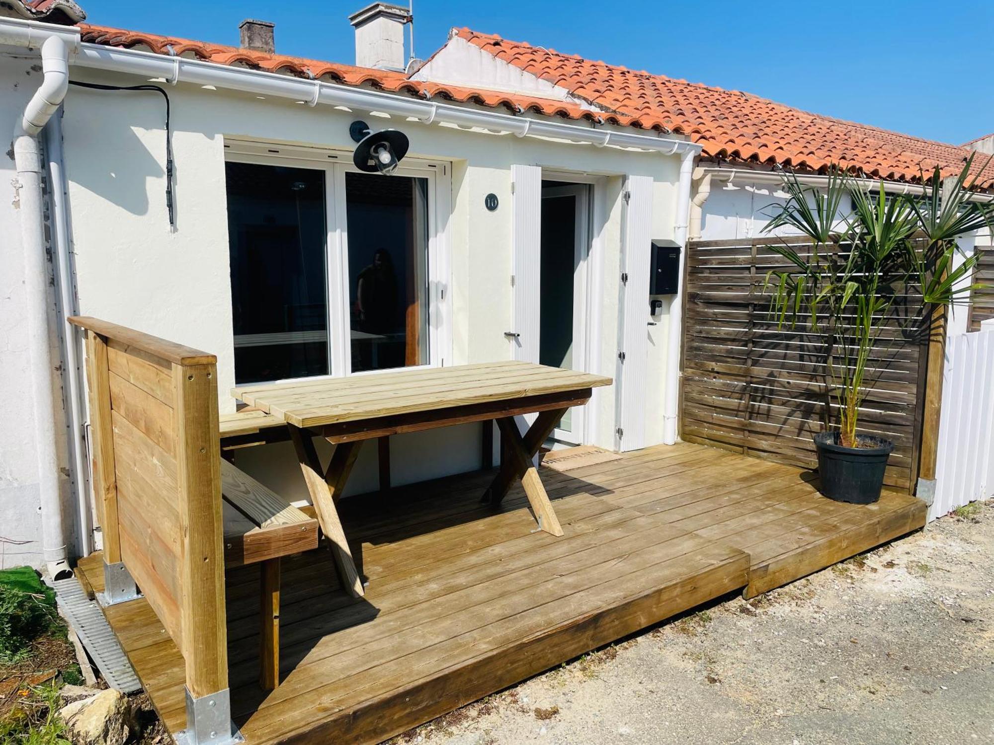 Petite Maison En Bord De Mer ลุงวิลล์-ซัวร์-แมร์ ภายนอก รูปภาพ